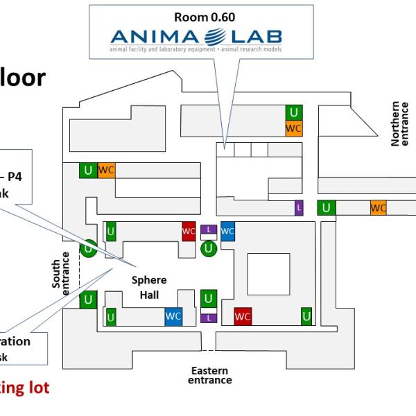 Animalab room during neuroscience IBRO conference