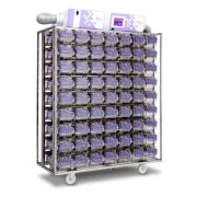 NexGen LoProfile IVC egérállvány, 60 ketrec, SHR vízszelep, állványra szerelt EcoFlo ventilátorral