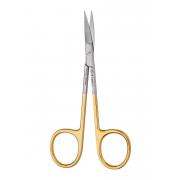 Fine scissors - Tungsten Carbide, Toughcut®, curved, sharp-sharp