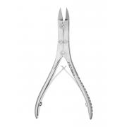 Boehler bone cutter - angled up, 15  cm, 18  mm cutting edge