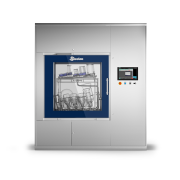 Compact-size, cost-effective, pre-configured full GMP washing machine