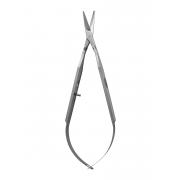 Bone cutting scissors - straight, blunt, 13  cm, 12  mm cutting edge