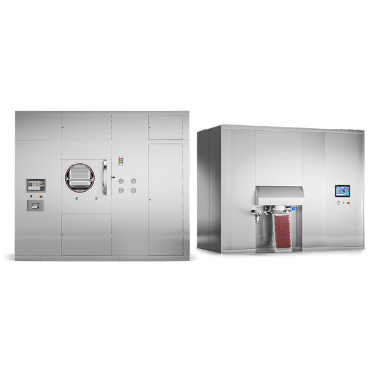 Closure Processing system for washing and sterilization